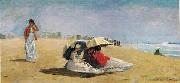 Winslow Homer East Hampton Beach oil painting picture wholesale